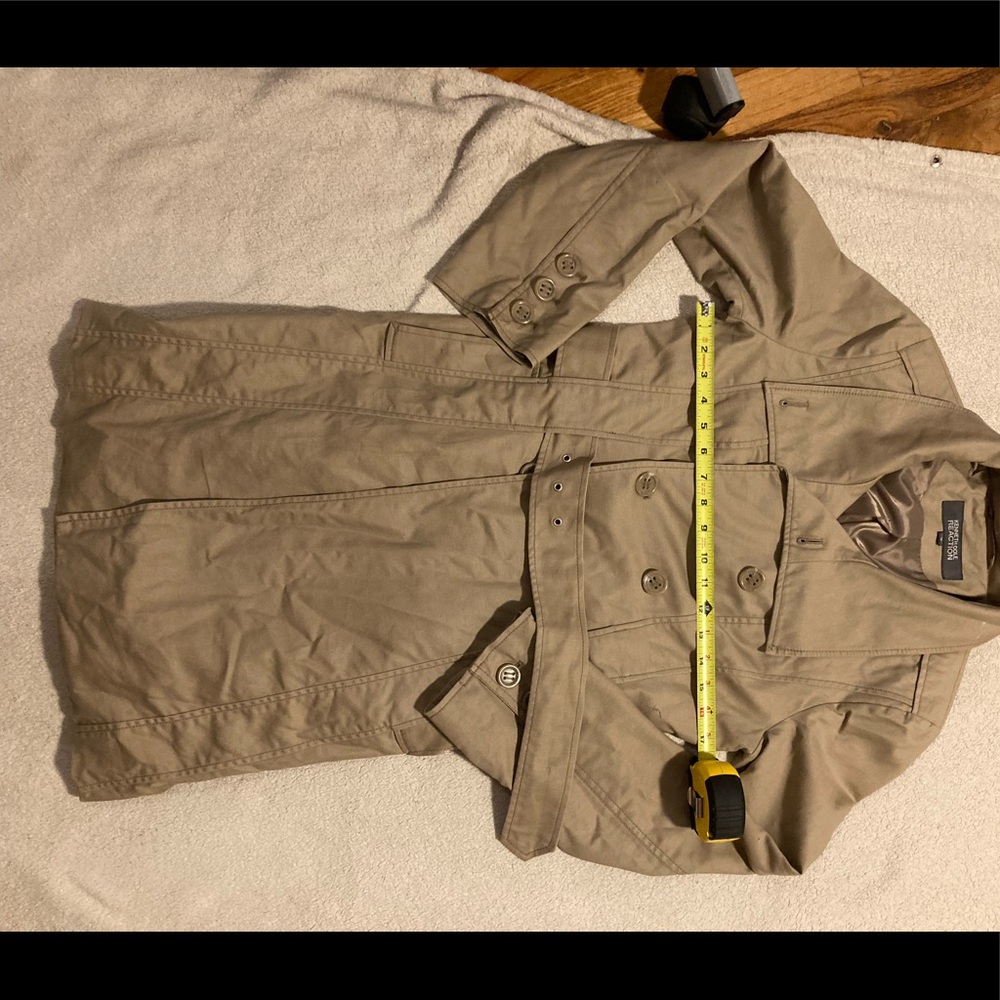 Kenneth Cole Reactions women’s Small tan trench coat